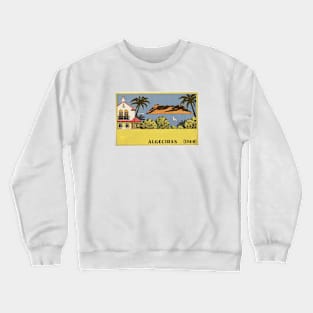 Algeciras Spain Travel Vintage Crewneck Sweatshirt